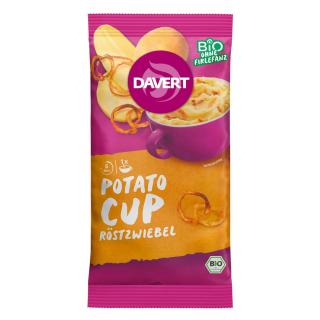 Davert Potato-Cup Röstzwiebel, 54 gr Packung