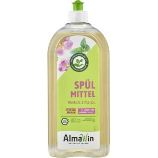 Alma Win Spülmittel Wildrose-Melisse, 1 ltr Flasch