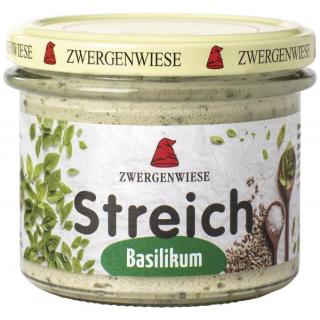 Zwergenwiese Basilikum Streich, 180 gr Glas