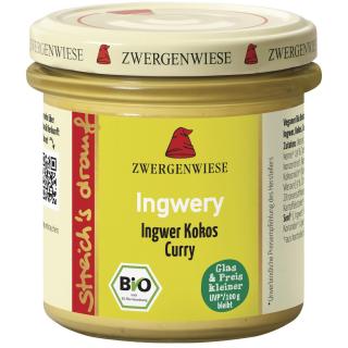 Zwergenwiese streichs drauf Ingwery, 135 g Glas