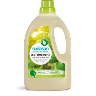 Sodasan Color-Waschmittel Limette, 1,5 ltr Flasche