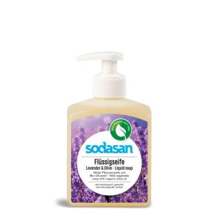 Sodasan Naturpflege-Seife liquid Lavendel-Olive, 3