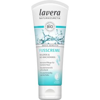 lavera basis sensitiv Fusscreme, 75 ml Tube