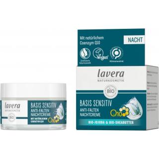 lavera Nachtcreme Anti-Falten Q10, 50 ml Tiegel