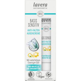 lavera Augencreme Anti-Falten Q10, 15 ml Tube