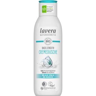lavera Cremedusche basis sensitiv, 250 ml Flasche