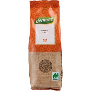 dennree Kümmel, ganz, 60 gr Packung -Naturland-
