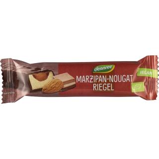Edelmarzipanriegel mit Nougatfüllung