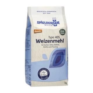 Spielberger Weizenmehl Typ 405, 1 kg Packung