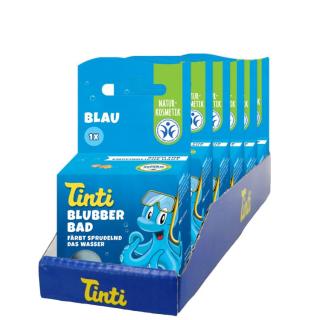 Tinti Blubber Bad blau, 1 Stück