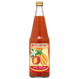 Beutelsbacher Apfel-Möhrensaft, 0,7 ltr Flasche