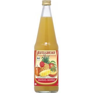Beutelsbacher Ananas-Mangosaft, 0,7 ltr Flasche