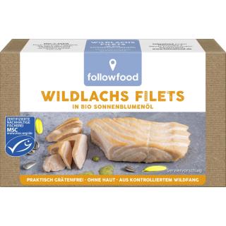 followfood Wildlachs Filets in, 125 g Dose