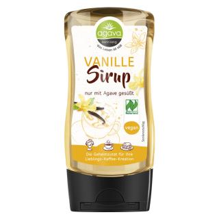 Agava Karin Lang Vanillesirup, 350 gr Flasche
