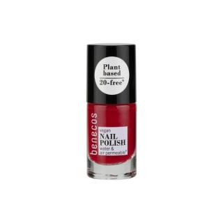 benecos Nail Polish vintage red, 5 ml Flasche
