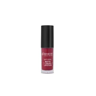 benecos Matte Liquid Lipstick bloody berry, 5 ml S