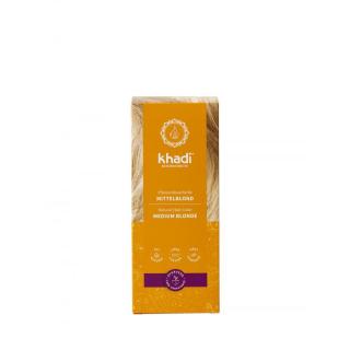 Khadi Pflanzenhaarfarbe Mittelblond, 100 gr Packun