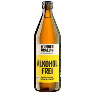 Wunderbräu Alkoholfrei, 0,5 ltr Flasche