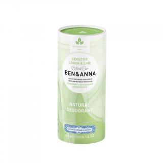 Ben & Anna Deodorant Sensitive Lemon & Lime, 40 g
