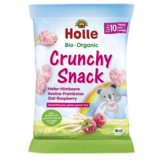 Holle Bio-Crunchy Snack Hafer-Himbeere, 30 g Beute