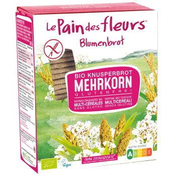 Blumenbrot Mehrkorn, 2x 75 gr, 150 gr Packung -glu