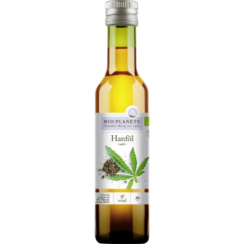 Bio Planète Hanföl nativ, 250 ml Flasche