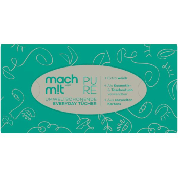 Wepa mach m!t Everyday Tücher Box 4-lagig, 100 St