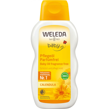 Weleda Calendula Pflegeöl parfümfrei, 200 ml Flasc