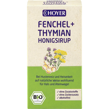 Hoyer Fenchel & Thymian Honigsirup, 250 gr Spender