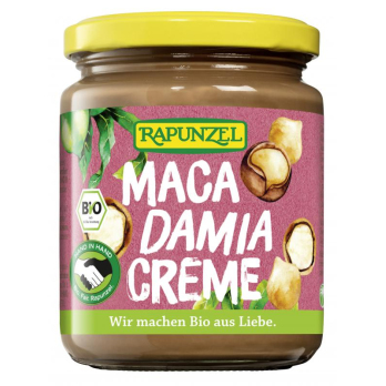 Rapunzel Macadamia-Creme, 250 gr Glas