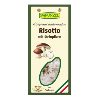 Rapunzel Risotto mit Steinpilzen, 250 gr Packung