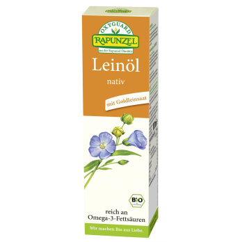 Rapunzel OXYGUARD® Leinöl nativ, 100 ml Flasche