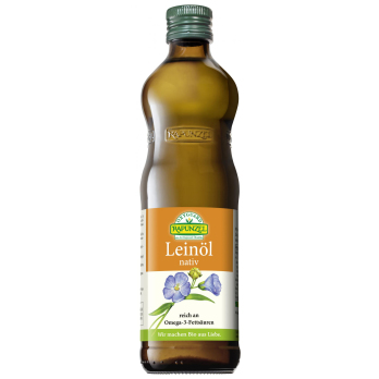 Rapunzel OXYGUARD® Leinöl nativ, 500 ml Flasche