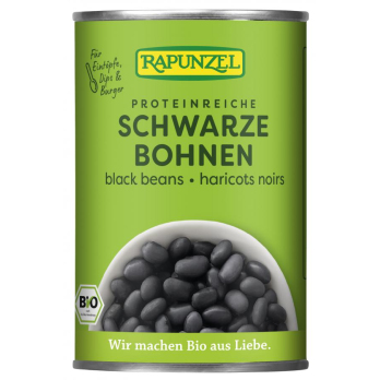 Rapunzel Schwarze Bohnen, 400 gr Dose (240 gr)
