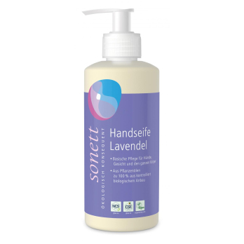 Sonett Handseife Lavendel, 0,3 ltr Flasche