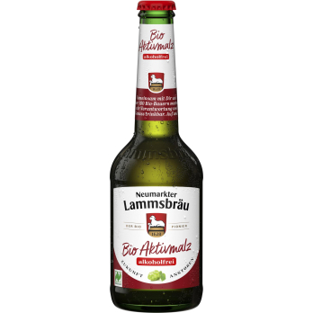 Neumarkter Lammsbräu Aktivmalz alkoholfrei, 0,33 l