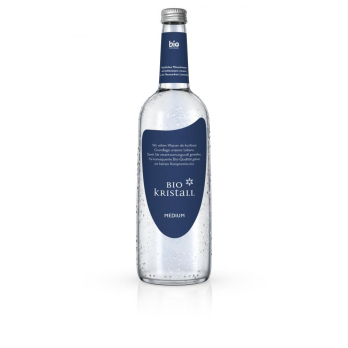 BioKristall Bio-Mineralwasser medium, 0,75 ltr Fla