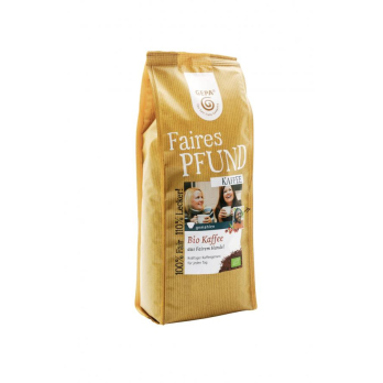 Gepa Faires Pfund Kaffee, gemahlen, 500 gr Packung