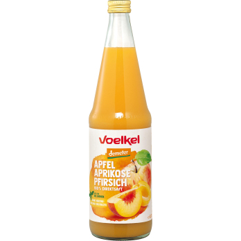 Voelkel Aprikose-Pfirsich, 0,7 ltr Flasche