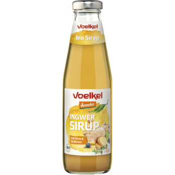 Voelkel Sirup Ingwer, 0,5 ltr Flasche