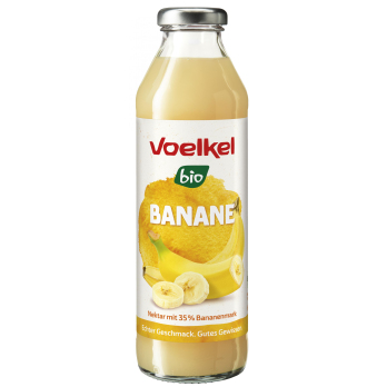 Voelkel Banane Nektar, 0,5 L Flasche