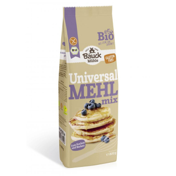 Bauck Hof Mehl-Mix Universal, 800 gr Packung -glut