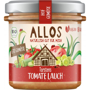 Allos Hof-Gemüse Torstens Tomate Lauch, 135 gr Gla