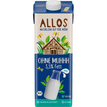 Allos Ohne Muhhh Drink 3,5% Fett, 1 ltr Packung