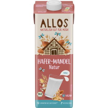 Allos Hafer Mandel Drink, 1 ltr Packung