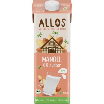 Allos Mandel Drink naturell, 1 ltr Packung
