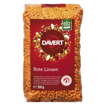 Davert Rote Ganze Linsen, orientalische Spezialitä