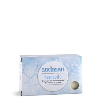 Sodasan Kernseife, verpackt, 100 gr Stück