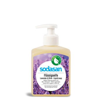 Sodasan Naturpflege-Seife liquid Lavendel-Olive, 3