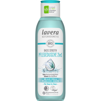 lavera Pflegedusche 2in1 basis sensitiv, 250 ml Fl